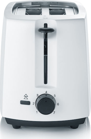 Severin AT2286 Prăjitor de pâine 2 sloturi 700W Alb