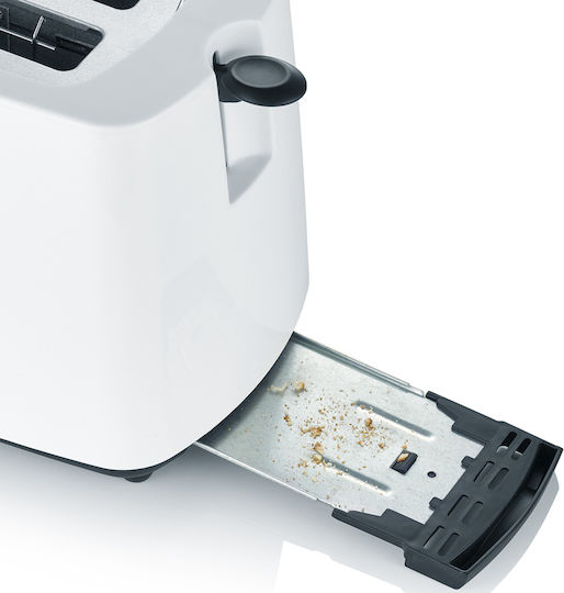 Severin AT2286 Prăjitor de pâine 2 sloturi 700W Alb