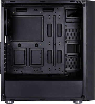 Aerocool Quartz Gaming Midi-Turm Computergehäuse mit RGB-Beleuchtung Mehrfarbig