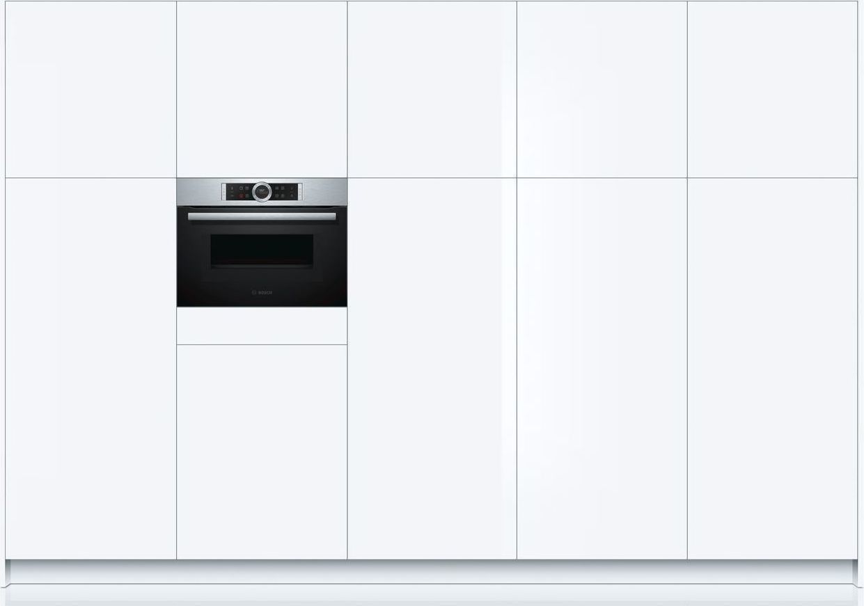 Bosch CMG633BS1 Εντοιχιζόμενος Φούρνος Μικροκυμάτων με Grill 45lt Inox | Skroutz.gr