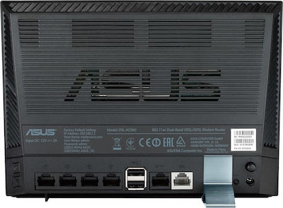 Asus DSL-AC56U Ασύρματο VDSL2 Modem Router με 4 Θύρες Gigabit