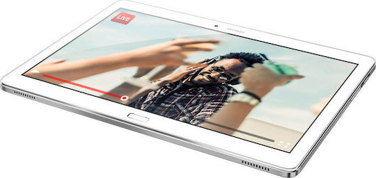 Huawei MediaPad M2 4G 10.1" Tablet (2GB/16GB) Ασημί