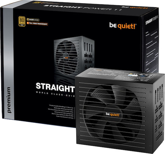 Be Quiet Straight Power 11 750W Μαύρο Τροφοδοτικό Υπολογιστή Full Modular 80 Plus Gold