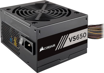 Corsair VS White Series VS650 650W Power Supply Full Wired 80 Plus Standard