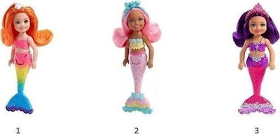 Barbie Chelsea Mermaid Puppe Dreamtopia für 3++ Jahre 15cm. (Verschiedene Designs/Sortimente von Designs) 1 Stk