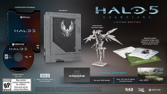 Halo 5 Guardians Limited Edition Xbox One Game