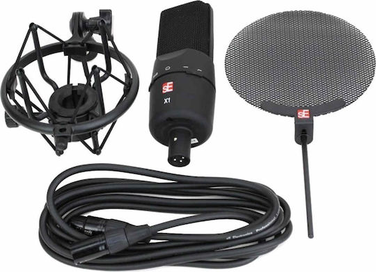 SE Electronics X1 Vocal Pack Kondensatormikrofon XLR Stoßmontiert für Gesang