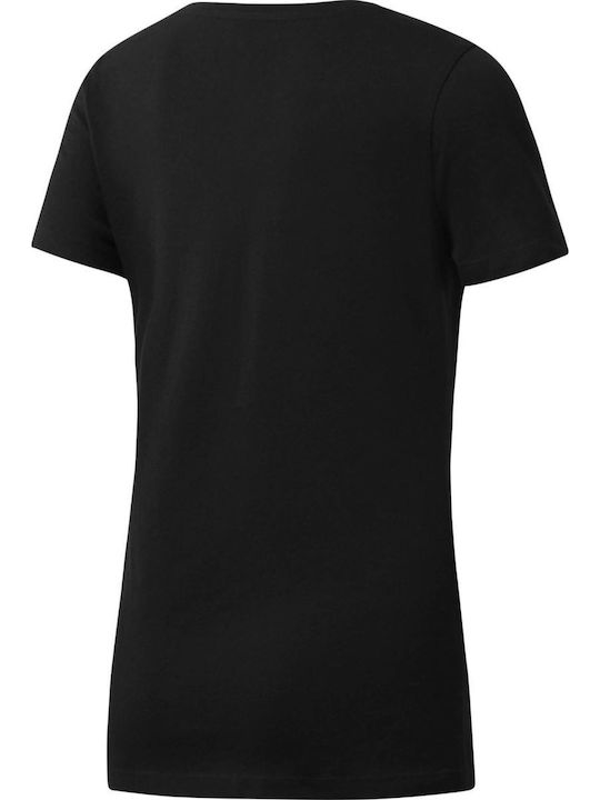 Linear Read Scoop Γυναικείο T-shirt Μαύρο