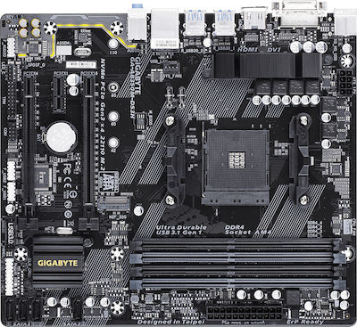 Gigabyte AB350M-DS3H (rev. 1.x) Placă de bază Micro ATX cu AMD AM4 Socket
