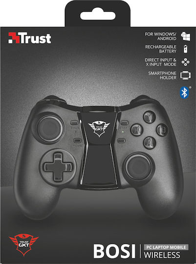 Trust GXT 590 Bosi Ασύρματο Gamepad για Android / PC Μαύρο