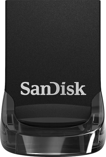 Sandisk Ultra Fit 64GB USB 3.1 Stick Black