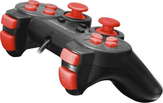 Esperanza Trooper Wired Gamepad for PS3 / PC Black