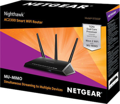 NetGear Nighthawk R7000P Wireless Router with 4 Gigabit Ethernet Ports