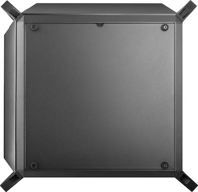 CoolerMaster MasterBox Q300P Gaming Mini Tower Κουτί Υπολογιστή με Πλαϊνό Παράθυρο και RGB Φωτισμό Μαύρο