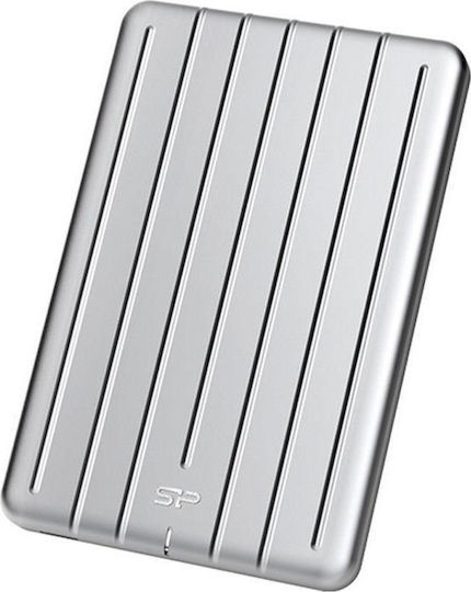 Silicon Power Armor A75 USB 3.1 / USB-C External 2.5" HDD 2TB Silver