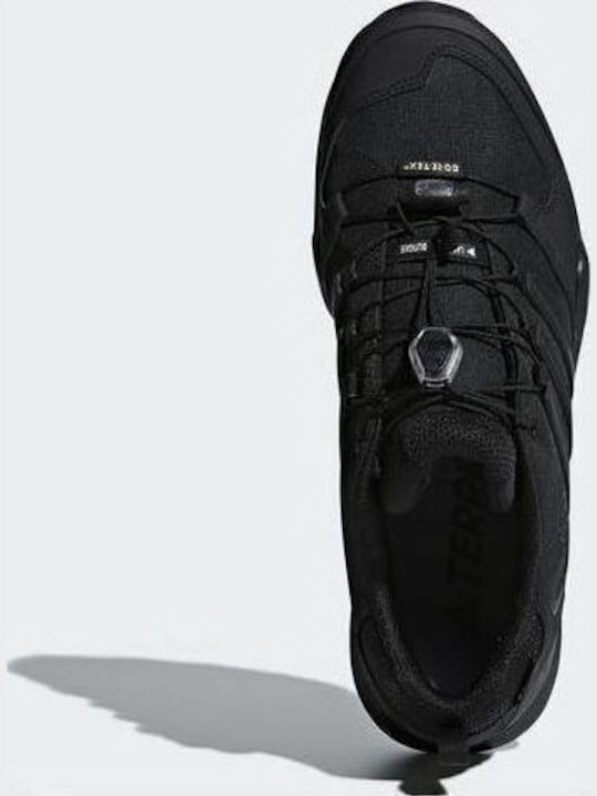 adidas Terrex Swift R2 GTX Men's Waterproof Hiking Shoes with Gore-Tex Membrane Core Black