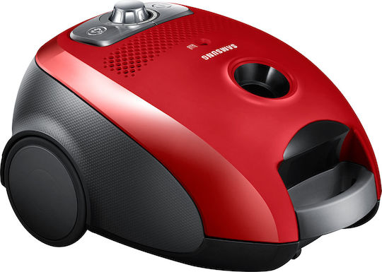 Samsung VCJG05RV Aspirator 550W cu sac 3lt Roșie