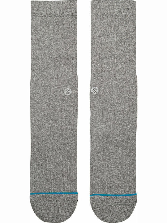 Stance Icon Athletic Socks Gray 1 Pair