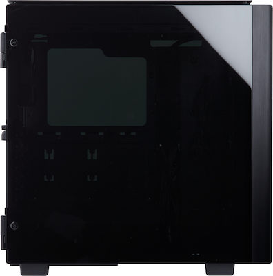 Corsair Obsidian 500D Premium Gaming Midi Tower Κουτί Υπολογιστή με Πλαϊνό Παράθυρο Μαύρο