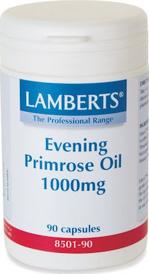 Lamberts Pure Evening Primrose Oil 1000mg Supplement for Menopause 90 caps
