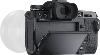 Fujifilm Mirrorless Φωτογραφική Μηχανή X-H1 Crop Frame Body Black