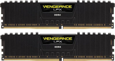 Corsair Vengeance LPX 8GB DDR4 RAM mit 2 Modulen (2x4GB) und Geschwindigkeit 3200 für Schreibtisch