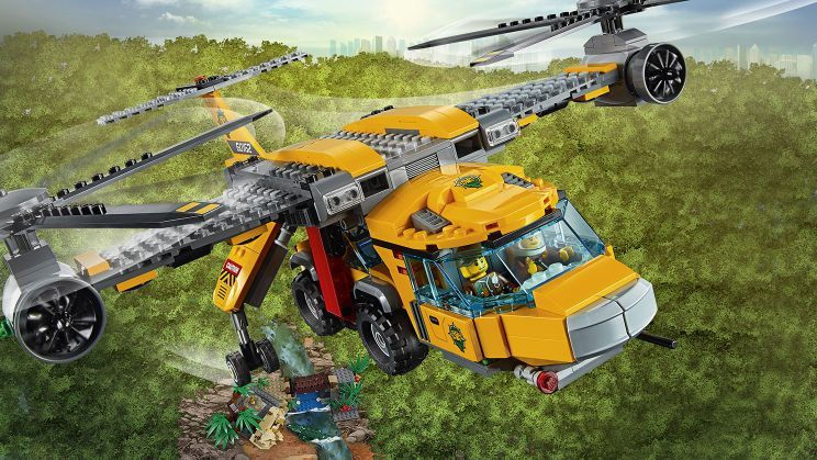 Lego City: Jungle Air Drop Helicopter 60162 - Skroutz.gr