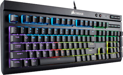 Corsair K68 RGB Gaming Tastatură mecanică cu Cherry MX Red switch-uri și iluminare RGB (Engleză UK)
