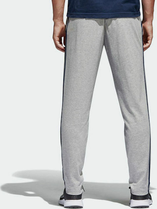 Adidas 3-Stripes Essentials Men's Sweatpants Gray