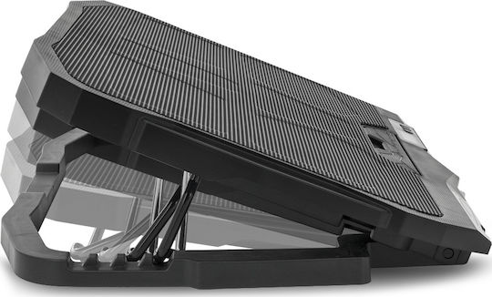 Spirit of Gamer Air Blade 600 Cooling Pad για Laptop έως 17.3" με 4 Ανεμιστήρες και Φωτισμό Μπλε