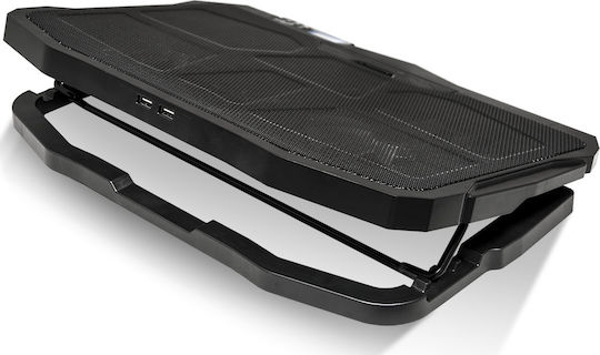 Spirit of Gamer Air Blade 600 Cooling Pad για Laptop έως 17.3" με 4 Ανεμιστήρες και Φωτισμό Μπλε