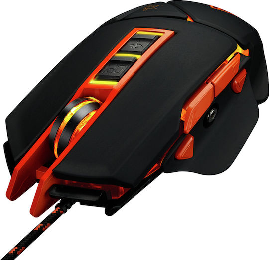 Canyon Hazard Led Gaming Ποντίκι 6400 DPI Μαύρο