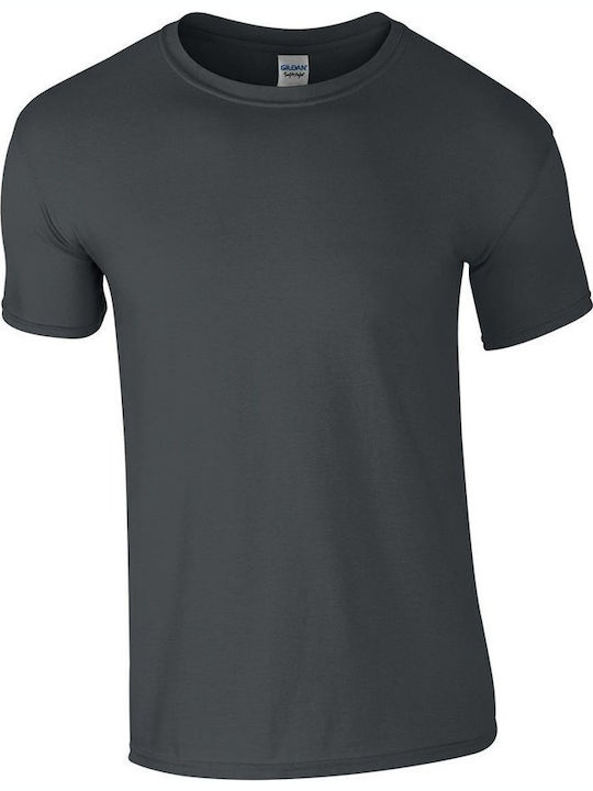 Gildan Softstyle 64000 Men's Short Sleeve Promotional T-Shirt Charcoal