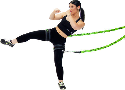 MPF Lastix 3 Tubular Elastic Bands Set 2pcs Green 1.3m