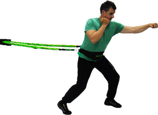 MPF Lastix Benzi de rezistență tubulare pentru exerciții seturi 2buc Verzi 1.3m