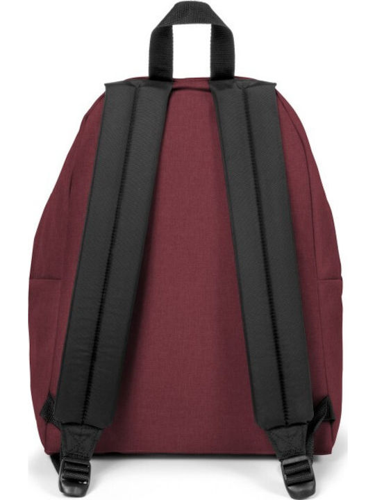 Eastpak Padded Pak'r School Backpack Junior High-High School Burgundy 24 Litre