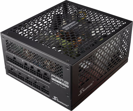 Seasonic Prime Fanless 600W Negru Sursă de Alimentare Calculator Complet modular 80 Plus Titanium