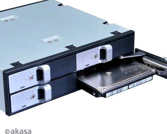 Akasa Lokstor M22 Caddy Μαύρο AK-IEN-02