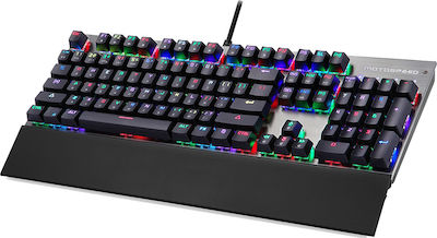 Motospeed CK108 Gaming Mechanical Keyboard with Outemu Black Switch and RGB Lighting (English UK)