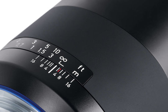 Zeiss Full Frame Camera Lens Milvus 35mm f/1.4 ZE Wide Angle for Canon EF Mount Black