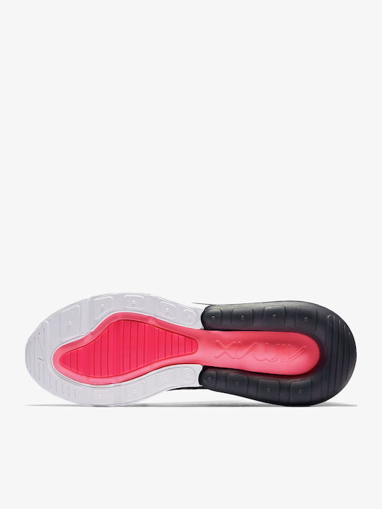 Air Max 270 Men's Sneakers Black Anthracite White Solar Red