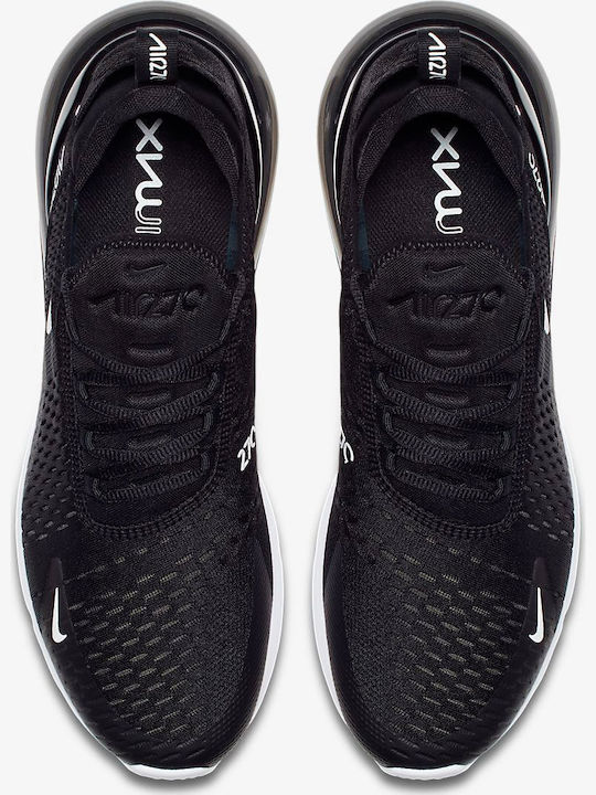 Air Max 270 Men's Sneakers Black Anthracite White Solar Red