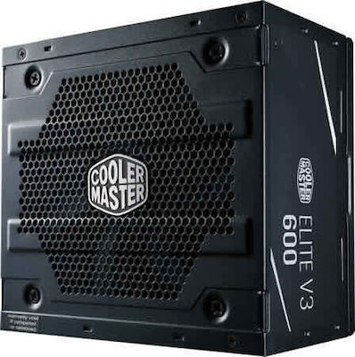 CoolerMaster Elite V3 230V 600W Τροφοδοτικό Υπολογιστή Full Wired
