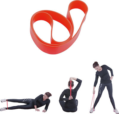 inSPORTline Hangy Bandă de rezistență pentru exerciții Bucla Mediu Roșu 27.5cm