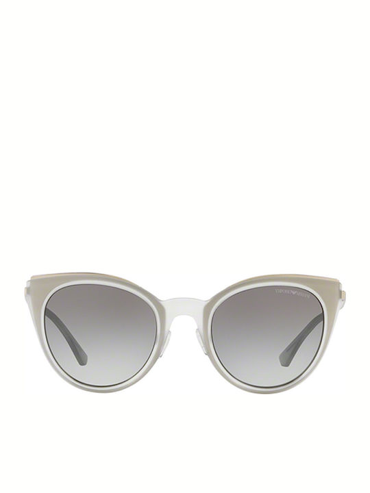 Emporio Armani Women's Sunglasses with Gray Metal Frame and Gray Gradient Lens EA2063 301511