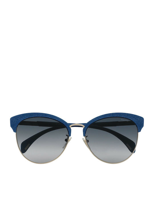 Police Women's Sunglasses with Blue Frame SPL619 594F