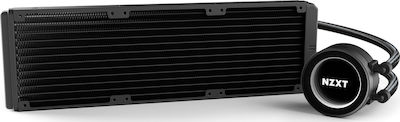NZXT Kraken X72 Υδρόψυξη Επεξεργαστή Τριπλού Ανεμιστήρα 120mm για Socket AM4/115x με RGB Φωτισμό