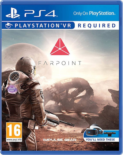 Sony Farpoint VR with Aim Controller Bundle for PS4