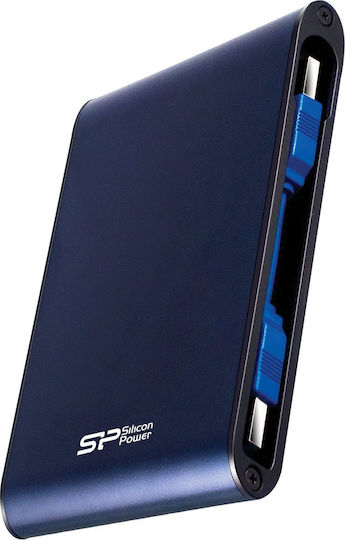 Silicon Power Armor A80 USB 3.2 Εξωτερικός HDD 1TB 2.5" Μπλε