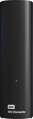 Western Digital Elements Desktop USB 3.0 Externe HDD 3TB 3.5" Schwarz